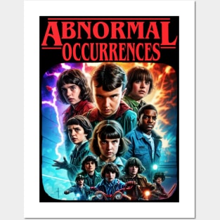 Abnormal Occurrences PARODY Retro Funny Off Brand Knock Off Alternate Universe Posters and Art